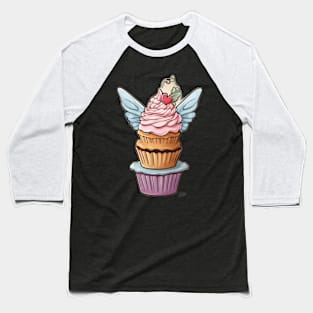 Sweet Dreams Apparel: Indulge in Whimsical Cupcake Tees with a Touch of Magic Baseball T-Shirt